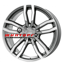 Alutec 9,5x21/5x112 ET53 D66,5 DriveX Metal Grey Front Polished