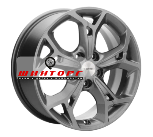 Купить диски Khomen Wheels 7x17/5x114,3 ET45 D60,1 KHW1702 (Changan/Geely/Lexus/Toyota) Gray от производителя Khomen Wheels в Казани