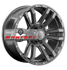 LS 9x18/6x139,7 ET15 D106,1 1339 GM (конус, Колпак+лого)