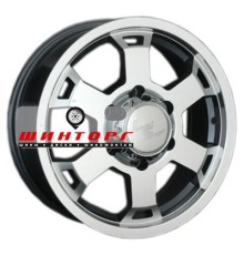 LS 7x16/6x139,7 ET38 D100,1 326 GMF (Колпак+лого)
