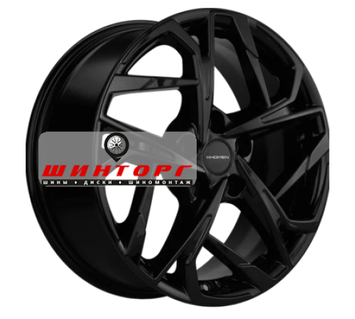 Купить диски Khomen Wheels 7x17/5x108 ET40 D60,1 KHW1716 (Chery Tiggo/Tiggo 7 Pro) Black от производителя Khomen Wheels в Казани