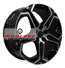Khomen Wheels 7,5x19/5x108 ET50,5 D63,4 KHW1909 (Volvo XC60) Black-FP