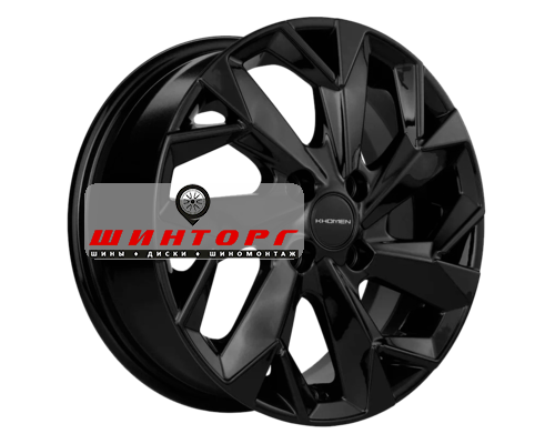 Купить диски Khomen Wheels 5,5x14/4x98 ET35 D58,5 KHW1402 Black от производителя Khomen Wheels в Казани