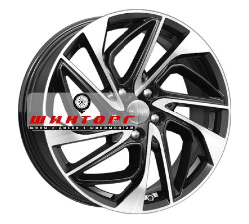 Купить диски K&K 7x18/5x114,3 ET51 D67,1 КС883 Алмаз черный SK от производителя K&K в Казани