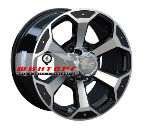 Купить диски LS 7,5x18/6x139,7 ET46 D67,1 187 BKF (конус, Колпак+лого) от производителя LS в Казани