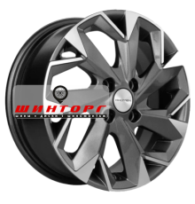 Khomen Wheels 6x15/4x98 ET35 D58,6 KHW1508 (Lada Granta) Gray-FP