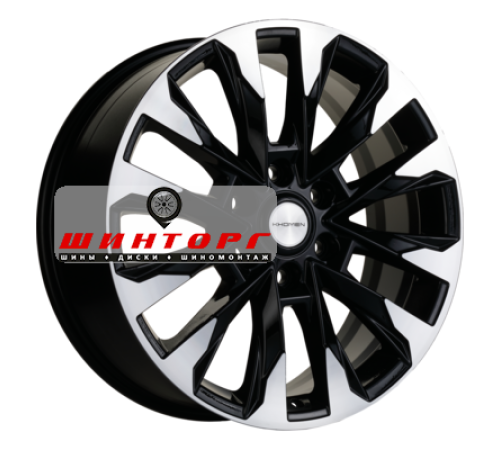 Купить диски Khomen Wheels 8x20/6x139,7 ET45 D95,10 KHW2010 (LC 300 Tuning) Black-FP от производителя Khomen Wheels в Казани