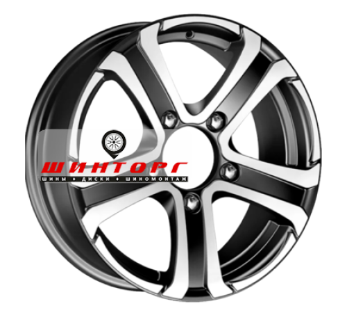 Купить диски iFree 6x16/5x139,7 ET40 D98 Хафпайп (КС683) Блэк Джек от производителя iFree в Казани