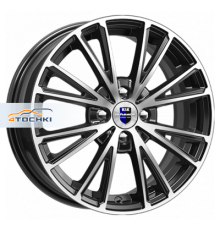 K&K 6x16/4x100 ET40 D67,1 Меандр (КС879) Алмаз черный SK