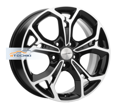 Купить диски Khomen Wheels 7x17/5x114,3 ET48 D67,1 KHW1702 (Kia K5) Black-FP от производителя Khomen Wheels в Казани