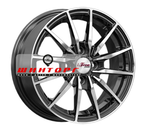 Купить диски iFree 5,5x14/4x108 ET35 D63,35 Финчер (КС1119) Блэк Джек от производителя iFree в Казани