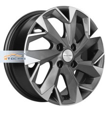 Khomen Wheels 5,5x14/4x98 ET35 D58,5 KHW1402 Gray-FP
