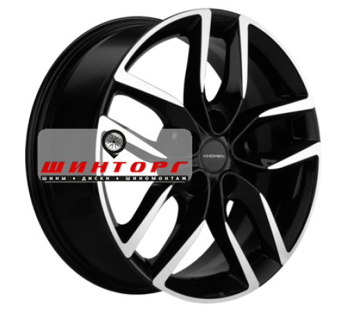 Купить диски Khomen Wheels 6,5x17/5x114,3 ET45 D60,1 KHW1708 (Toyota C-HR) Black-FP от производителя Khomen Wheels в Казани