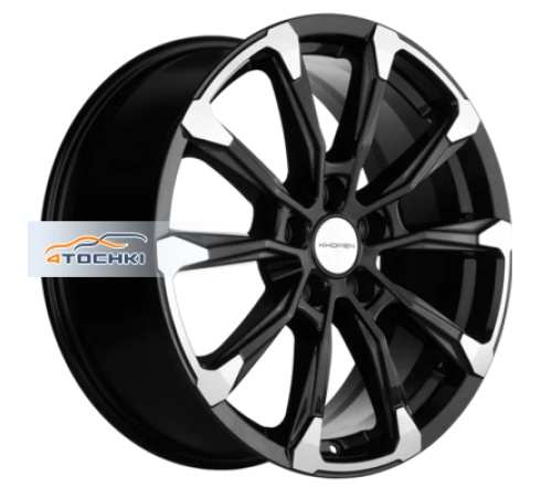 Купить диски Khomen Wheels 7,5x18/5x108 ET40 D54,1 KHW1808 (Jac/Москвич 3) Black-FP от производителя Khomen Wheels в Казани Купить диски Khomen Wheels 7,5x18/5x108 ET40 D54,1 KHW1808 (Jac/Москвич 3) Black-FP от производителя Khomen Wheels в Казани