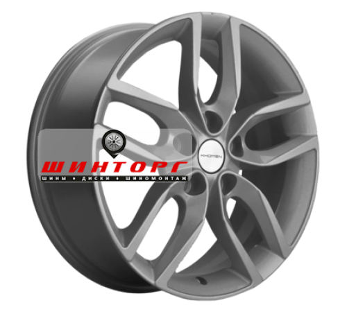 Купить диски Khomen Wheels 6,5x17/5x114,3 ET45 D67,1 KHW1708 (Mazda3/CX30) F-Silver от производителя Khomen Wheels в Казани