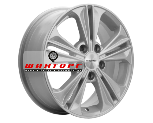 Купить диски Khomen Wheels 6x16/5x112 ET50 D57,1 KHW1603 (Jetta) F-Silver от производителя Khomen Wheels в Казани