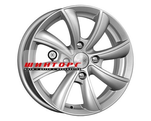 Купить диски K&K 6x15/4x100 ET46 D54,1 Бриз-оригинал (КС611) Дарк платинум КС611 от производителя K&K в Казани