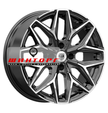 K&K 7x17/5x108 ET33 D60,1 Ариус (КС1187) Алмаз черный