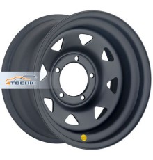 Off-Road Wheels 8x16/5x139,7 ET-19 D110 УАЗ (треуг. мелкий) Черный матовый