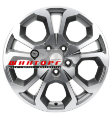 Khomen Wheels 6,5x17/5x114,3 ET50 D66,1 KHW1711 (Arkana/Kaptur) Gray-FP