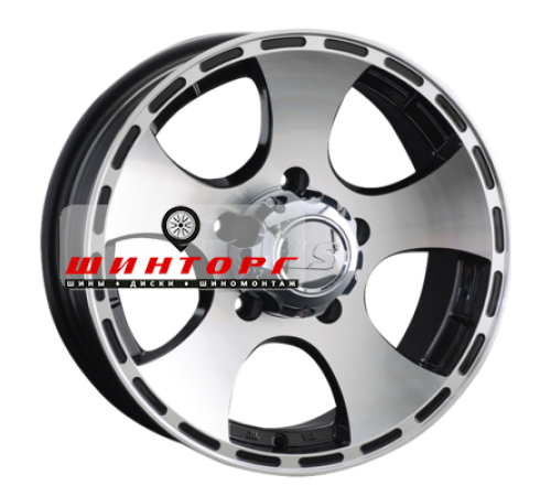Купить диски LS 7x16/5x139,7 ET5 D108,5 795 BKF (конус, Колпак+лого) от производителя LS в Казани