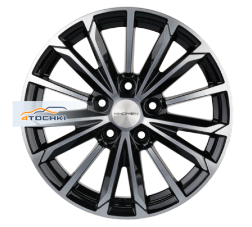 Купить диски Khomen Wheels 6,5x16/5x114,3 ET40 D66,1 KHW1611 (Qashqai) Black-FP от производителя Khomen Wheels в Казани