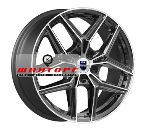 Купить диски K&K 7x17/5x108 ET50 D63,35 Юнион (КС1025) Алмаз черный от производителя K&K в Казани