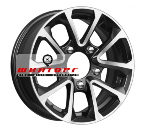 Купить диски iFree 6x15/5x139,7 ET40 D98 Восток (КС887) Блэк Джек от производителя iFree в Казани