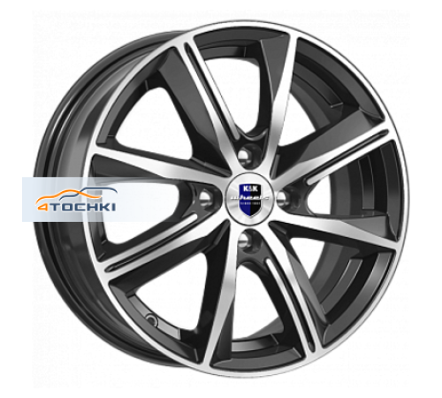 Купить диски K&K 7x17/5x114,3 ET50 D67,1 Арнар-оригинал (КС896) Алмаз черный от производителя K&K в Казани