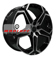 Khomen Wheels 7,5x19/5x108 ET33 D60,1 KHW1909 (Chery Tiggo 7 (Pro/Pro Max)) Black-FP