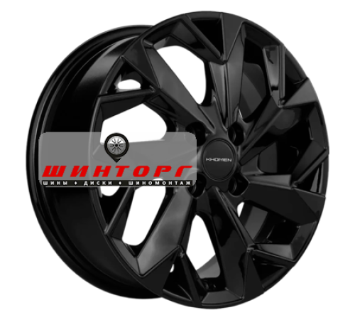 Купить диски Khomen Wheels 6x15/4x100 ET40 D60,1 KHW1508 (XRay) Black от производителя Khomen Wheels в Казани