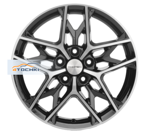 Купить диски Khomen Wheels 7x17/5x114,3 ET50 D67,1 KHW1709 (CX-5/Seltos/Optima) Black-FP от производителя Khomen Wheels в Казани