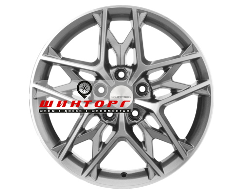 Купить диски Khomen Wheels 7x17/5x114,3 ET50 D67,1 KHW1709 (CX-5/Seltos/Optima) Gray-FP от производителя Khomen Wheels в Казани