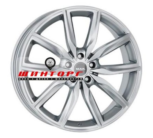 Купить диски MAK 9,5x19/5x112 ET39 D66,6 Allianz Silver от производителя MAK в Казани