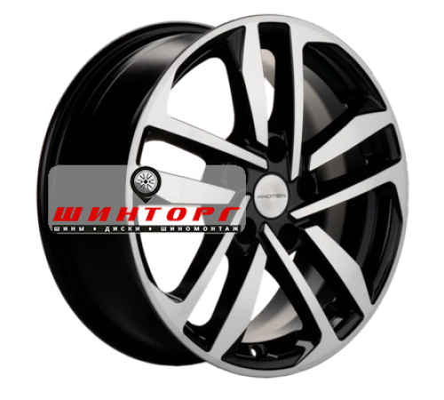 Купить диски Khomen Wheels 6,5x16/5x115 ET41 D70,2 KHW1612 (Astra) Black-FP от производителя Khomen Wheels в Казани