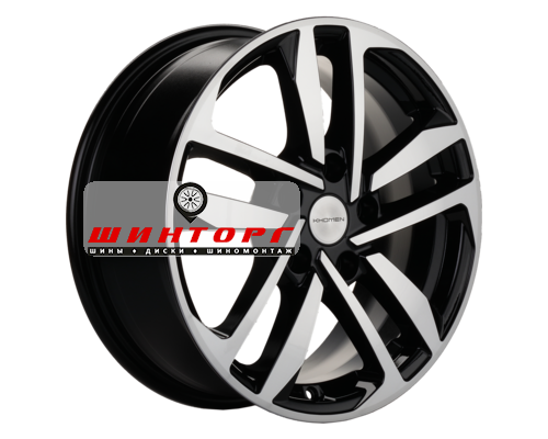 Купить диски Khomen Wheels 6,5x16/5x114,3 ET47 D66,1 KHW1612 (Fluence/Juke) Black-FP от производителя Khomen Wheels в Казани