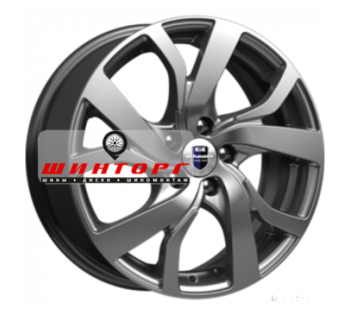 Купить диски K&K 6,5x16/5x108 ET50 D63,35 Палермо-оригинал (КС607) Дарк платинум от производителя K&K в Казани