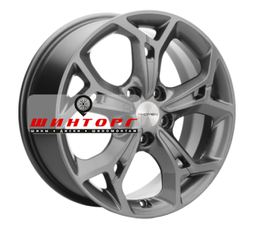 Купить диски Khomen Wheels 7x17/5x114,3 ET37 D66,5 KHW1702 (Jolion) Gray от производителя Khomen Wheels в Казани