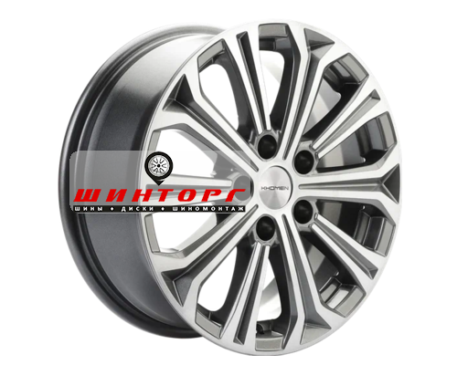 Купить диски Khomen Wheels 6,5x16/5x114,3 ET47 D66,1 KHW1610 (Fluence) Gray-FP от производителя Khomen Wheels в Казани