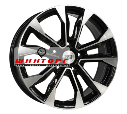Купить диски RST 8,5x21/5x150 ET54 D110,1 R2107FF (Toyota Land Cruiser 200 Series Facelift ) Black-FP FlowForming от производителя RST в Казани