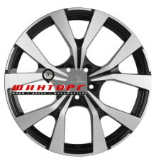 Khomen Wheels 7x19/5x114,3 ET49 D60,1 KHW1906 (Evolute i-SKY) Black-FP