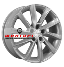 Khomen Wheels 6x16/5x105 ET39 D56,6 KHW1604 (Aveo) F-Silver