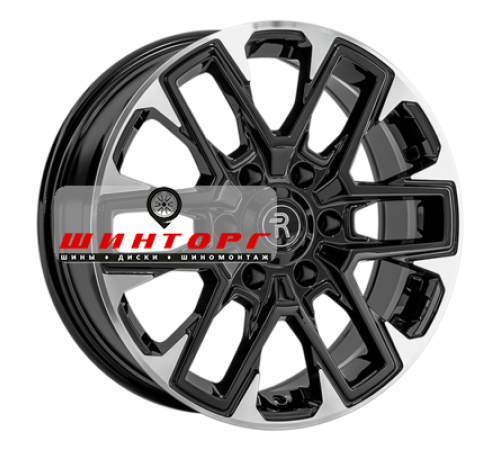 Купить диски Replay 8x18/6x139,7 ET36 D100,1 TA27 BKF (конус, C570) от производителя Replay в Казани