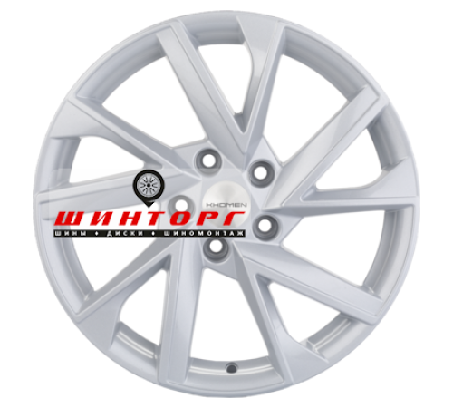 Купить диски Khomen Wheels 7x17/5x114,3 ET45 D67,1 KHW1714 (CX-5/i40/X-Trail) F-Silver от производителя Khomen Wheels в Казани