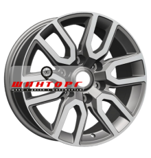 Khomen Wheels 8x17/6x139,7 ET30 D106,1 KHW1723 (JAC T6 Pickup) Gray-FP