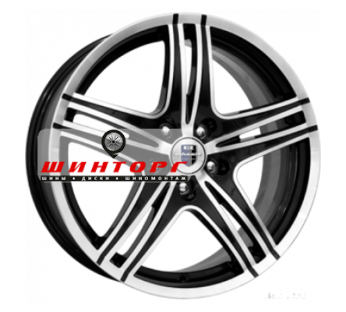 Купить диски K&K 8x18/5x120 ET32 D60,1 Омаха (КС569) Алмаз черный от производителя K&K в Казани