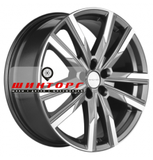 Khomen Wheels 7,5x19/5x100 ET28 D57,1 KHW1905 (FAW Bestune T77) Gray-FP