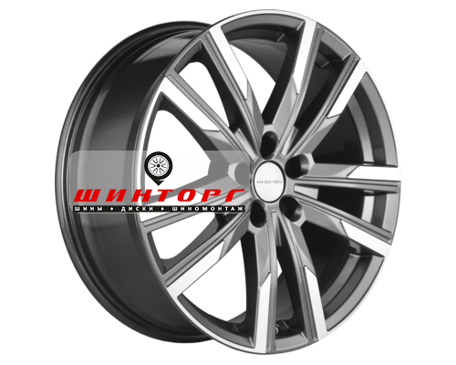 Купить диски Khomen Wheels 7,5x19/5x100 ET28 D57,1 KHW1905 (FAW Bestune T77) Gray-FP от производителя Khomen Wheels в Казани