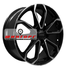 Khomen Wheels 7x18/5x108 ET33 D60,1 KHW1816 (Chery Tiggo 7 (Pro/Pro Max)) Black-FP