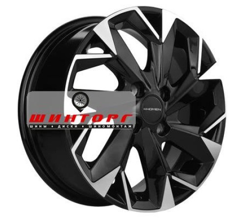 Купить диски Khomen Wheels 5,5x14/4x98 ET35 D58,5 KHW1402 Black-FP от производителя Khomen Wheels в Казани